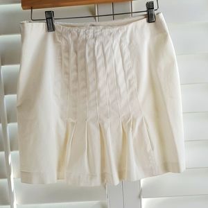 White pleated skirt - Body by Victoria